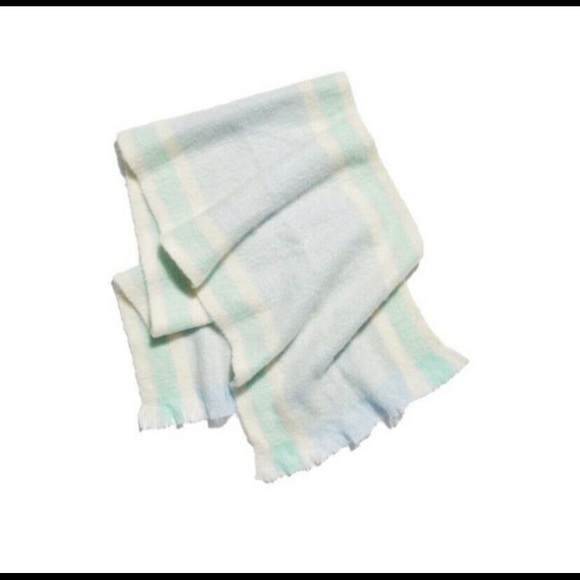 Free People Brushed Racer Sky Blue Blanket Scarf - Picture 4 of 4